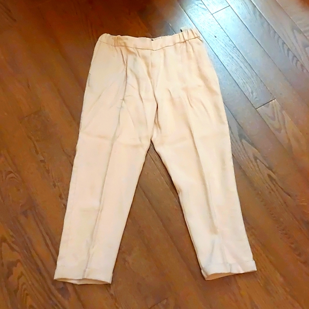 Massimo dutti jogger style linen pants